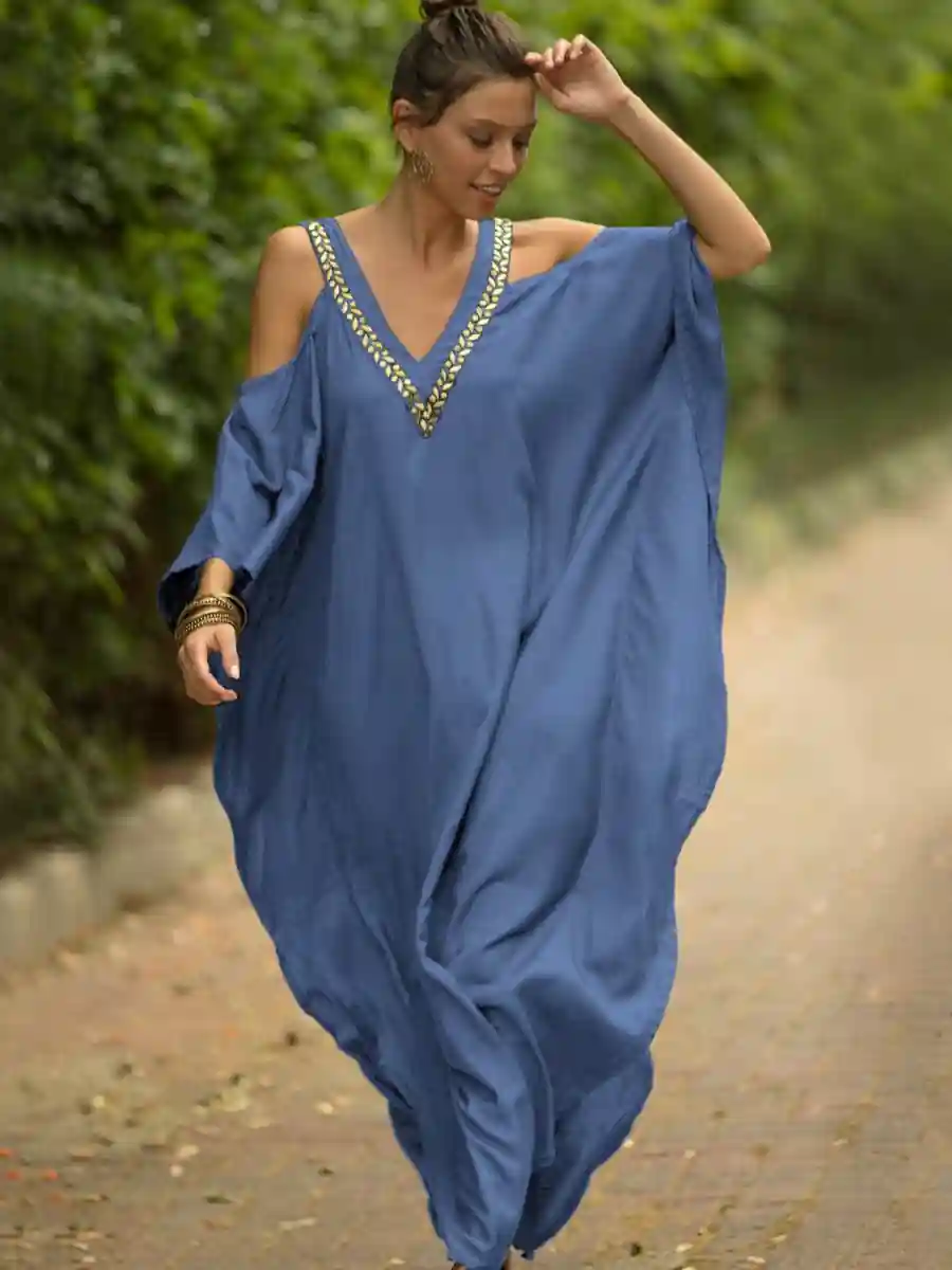 African Beach Dress - Image 4