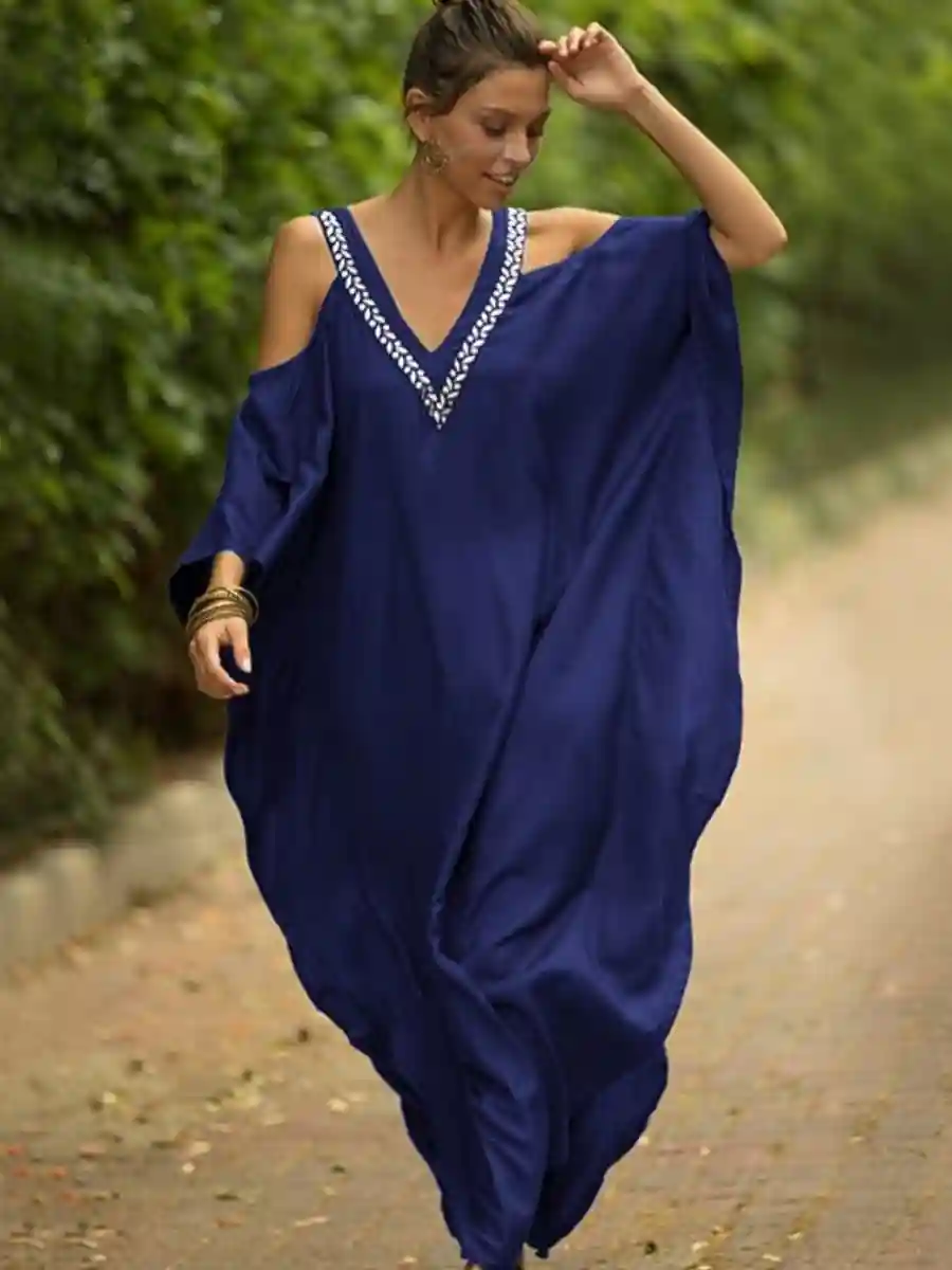 African Beach Dress - Image 5