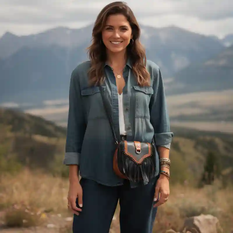 Boho Chic Shoulder Bag - Image 6