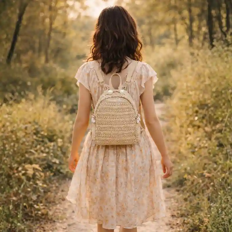 Boho Mini Backpack - Image 3