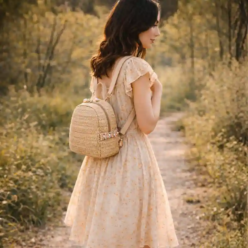 Boho Mini Backpack - Image 4