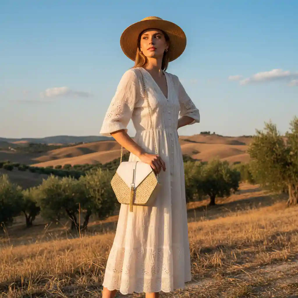 Geometric Boho Chic Crossbody Bag - Image 4