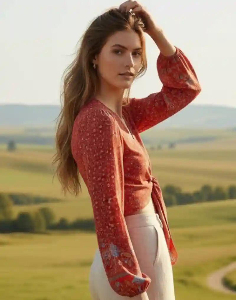 Hippie Mexican Blouse - Image 3