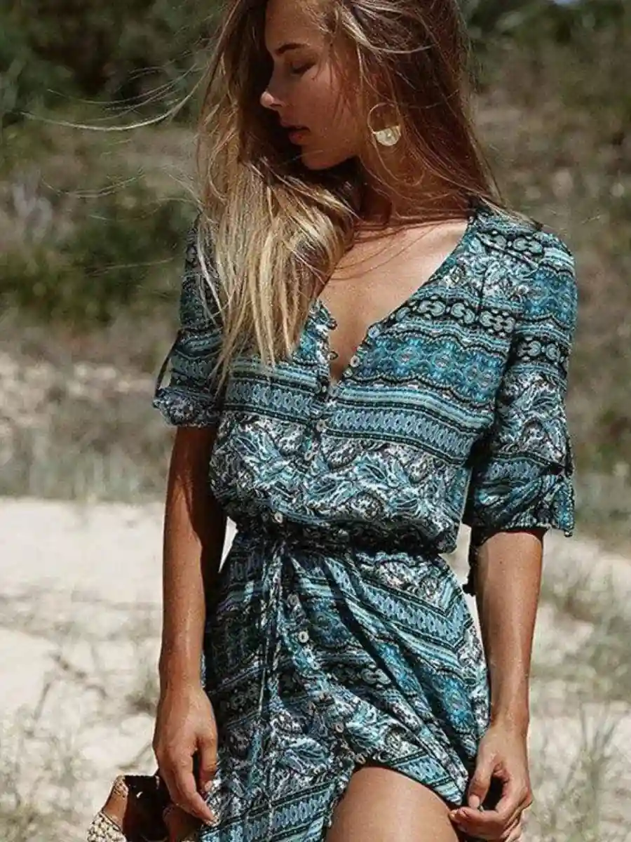 Split Side Long Dress - Image 4